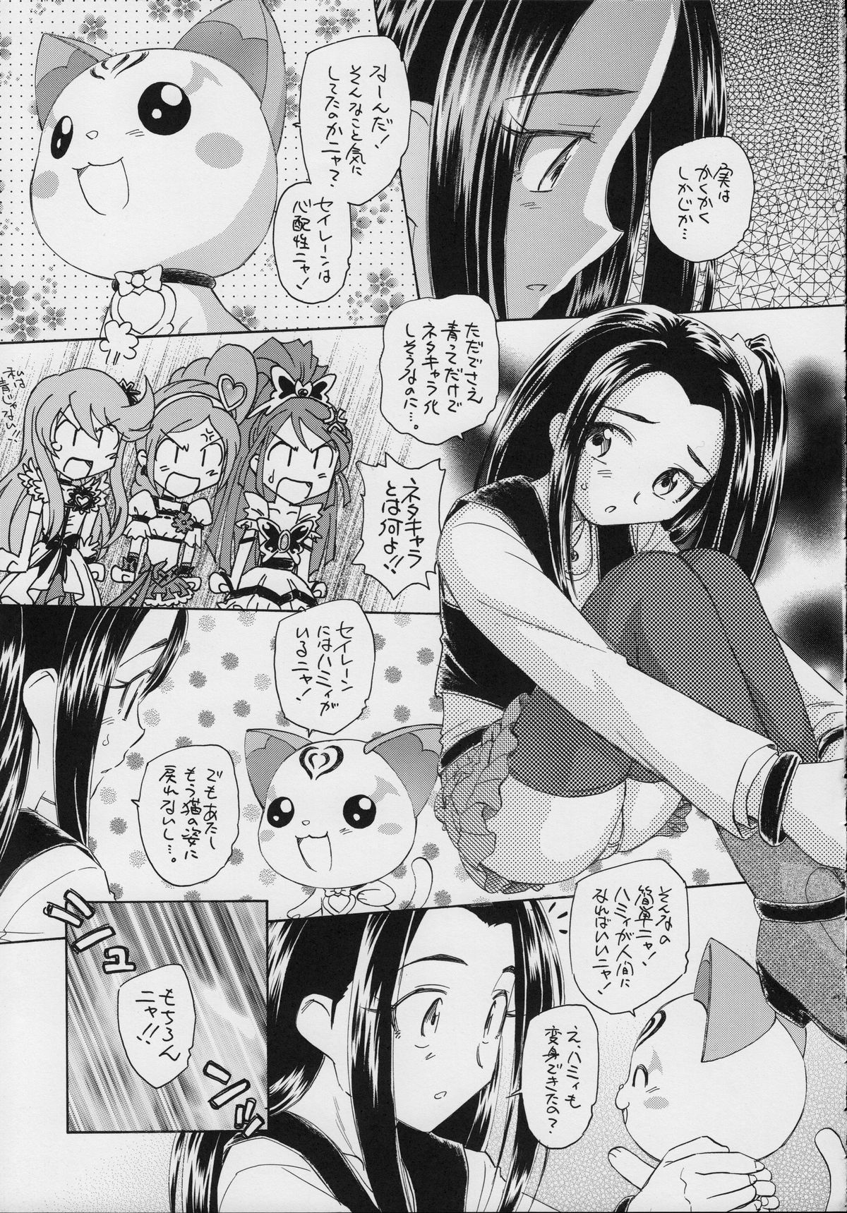 (C80) [黒鹿亭 (海野螢)] ハートビート シンフォニア (スイートプリキュア♪)