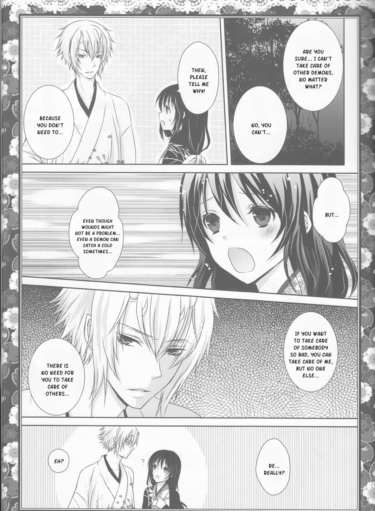 (コミコミ14) [蜜色シロップ (嘉咲ウタ)] さくらおに (薄桜鬼) [英訳]