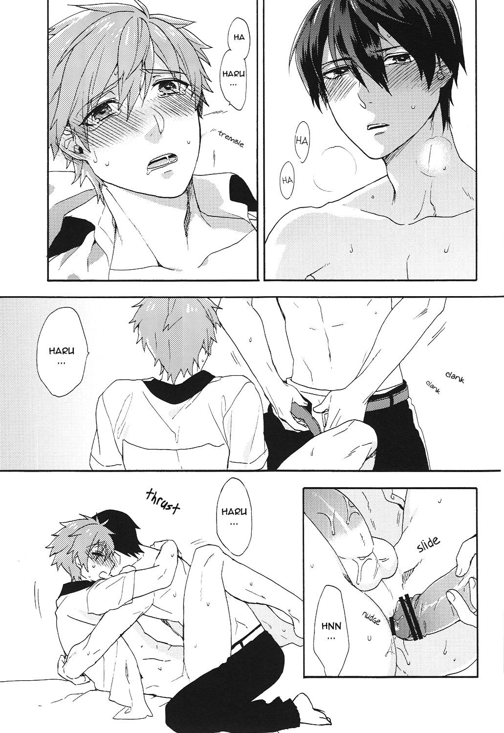 (SPARK8) [SABASURU (枝桃)] prey on orca (Free!) [英訳]