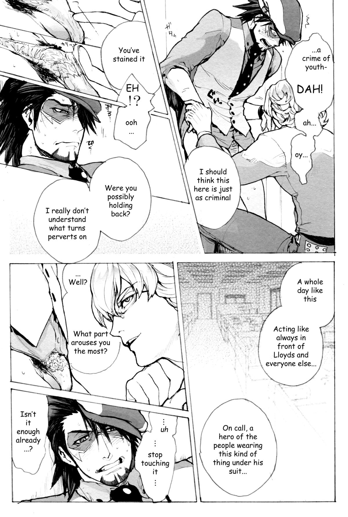 (C81) [UNKY (うんこ吉田)] WAM -Wet And Messy (TIGER & BUNNY) [英訳]