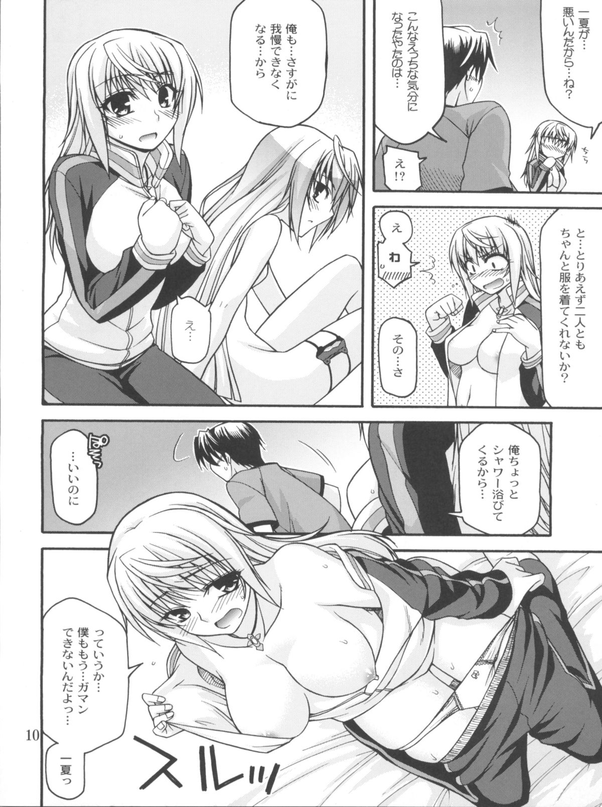 (COMIC1☆5) [CRIMSON GROUND (宮社惣恭)] Schwarzer Rafale (IS＜インフィニット・ストラトス＞)