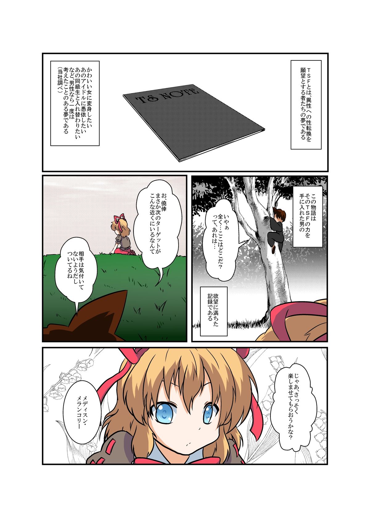 [あめしょー (三日月ネコ)] 東方ＴＳ物語 ～メディ編～ (東方Project)