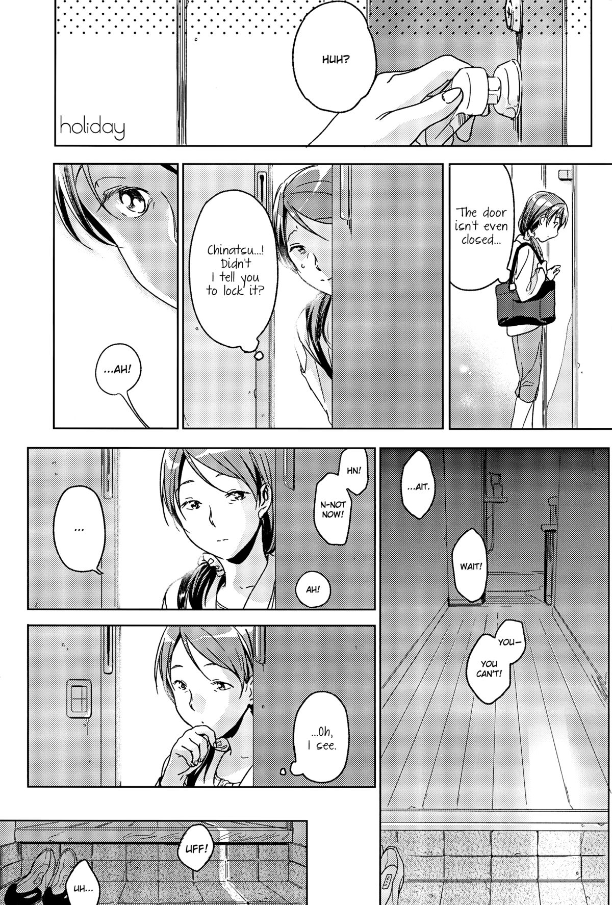 (COMIC1☆7) [噓 (葛湯)] holiday [英訳]