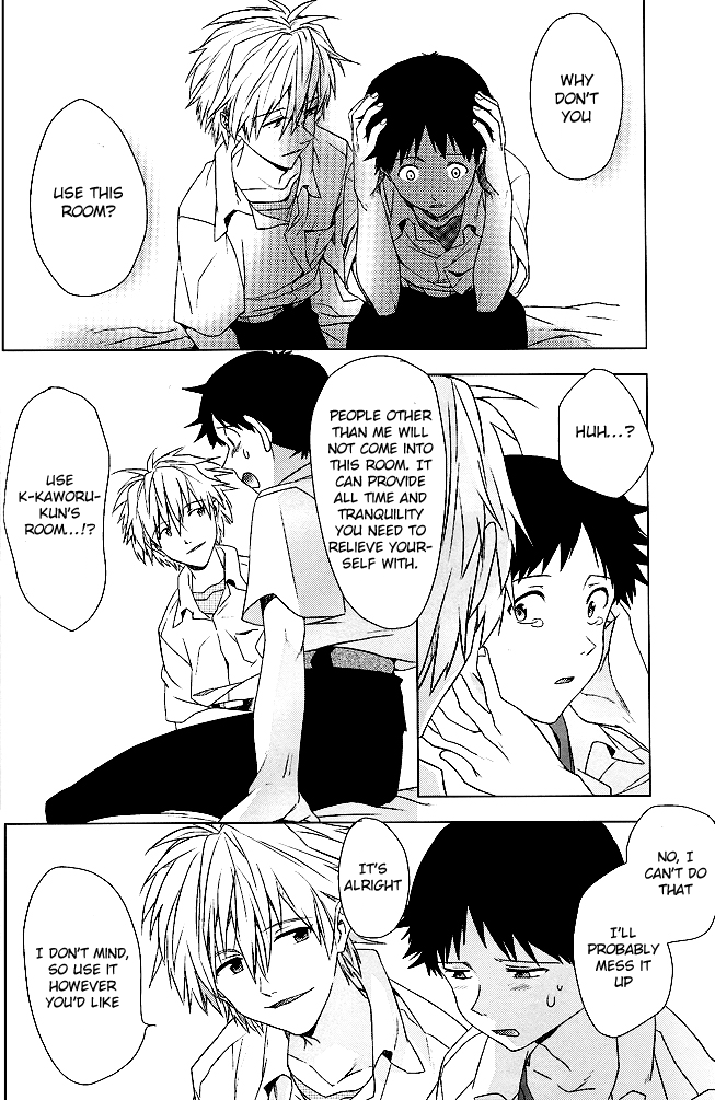 (C85) [ギョマニア (保坂たけまる)] 僕の秘密の穴事情 (新世紀エヴァンゲリオン) [英訳]
