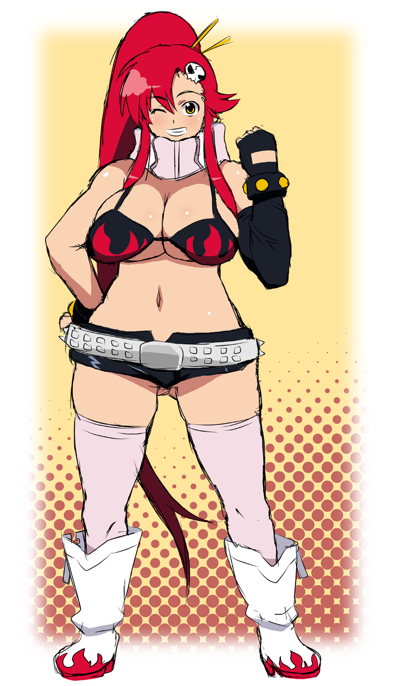 [TETRODOTOXIN (偽くろさき, ST.レッチャー)] 美少女スナイパーヨーコさんの☆☆ (天元突破グレンラガン) [DL版]