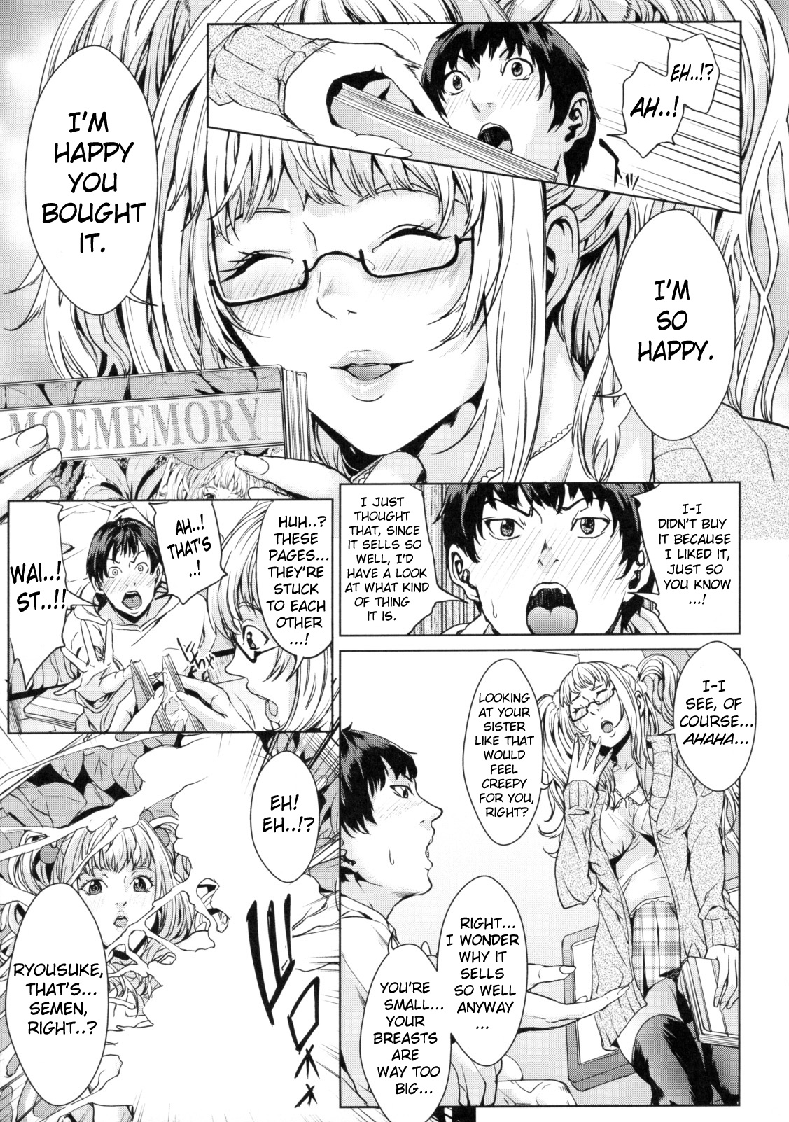 [舞六まいむ] お姉ちゃはアイドル 全4話 [英訳]