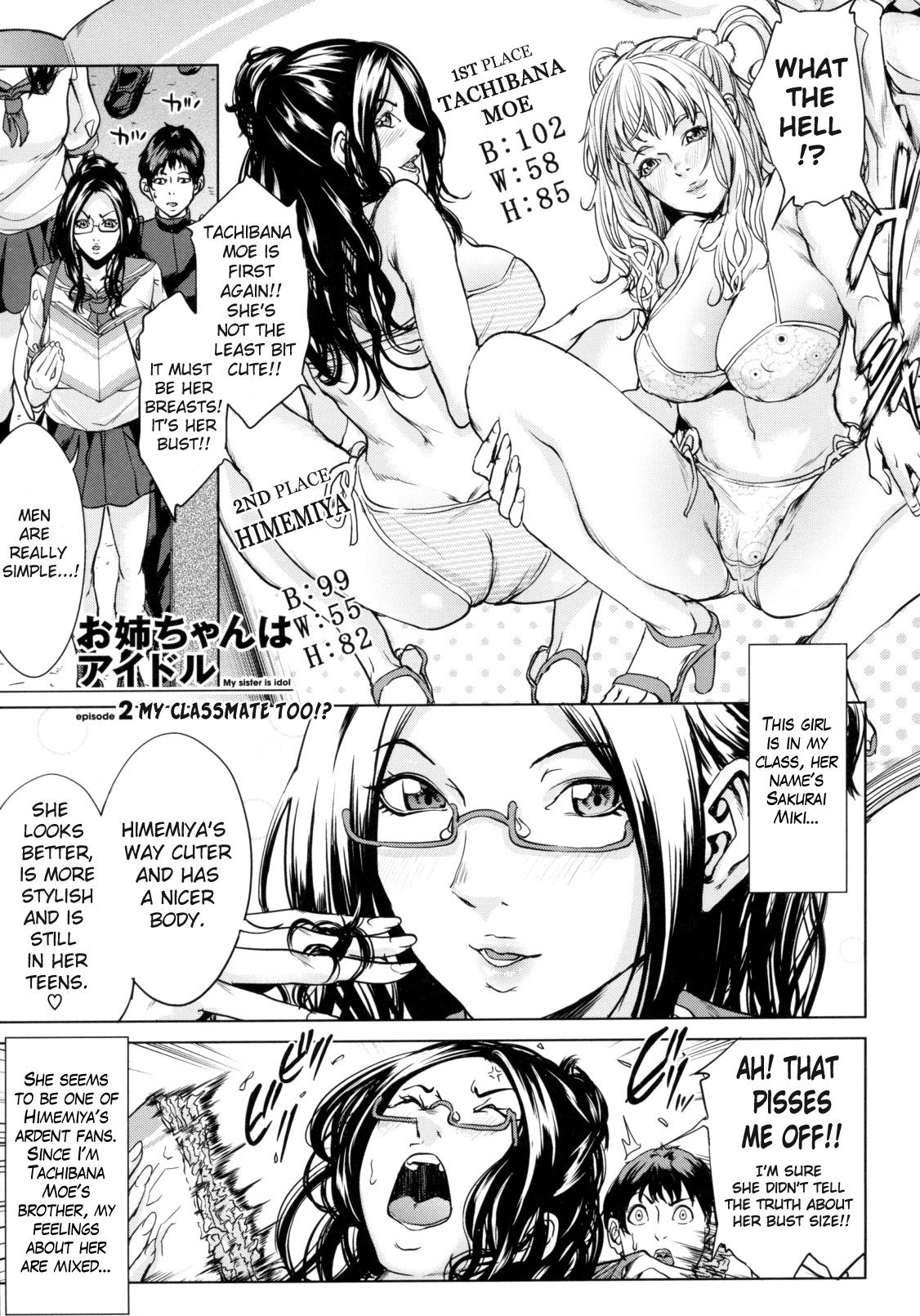[舞六まいむ] お姉ちゃはアイドル 全4話 [英訳]