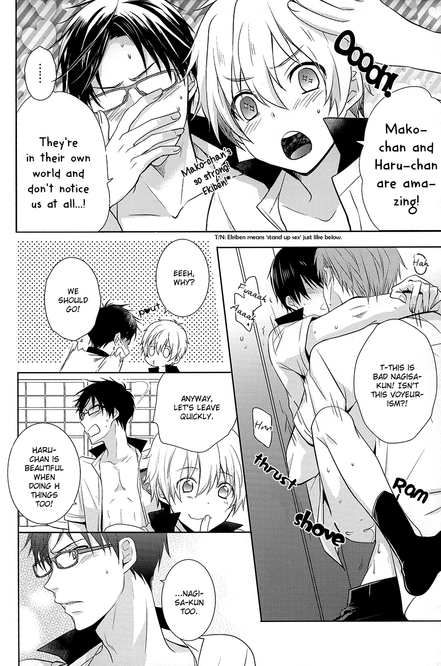 (GOOD COMIC CITY 20) [ウサカジ。 (南条つぐみ)] Splash Honey! (Free!) [英訳]