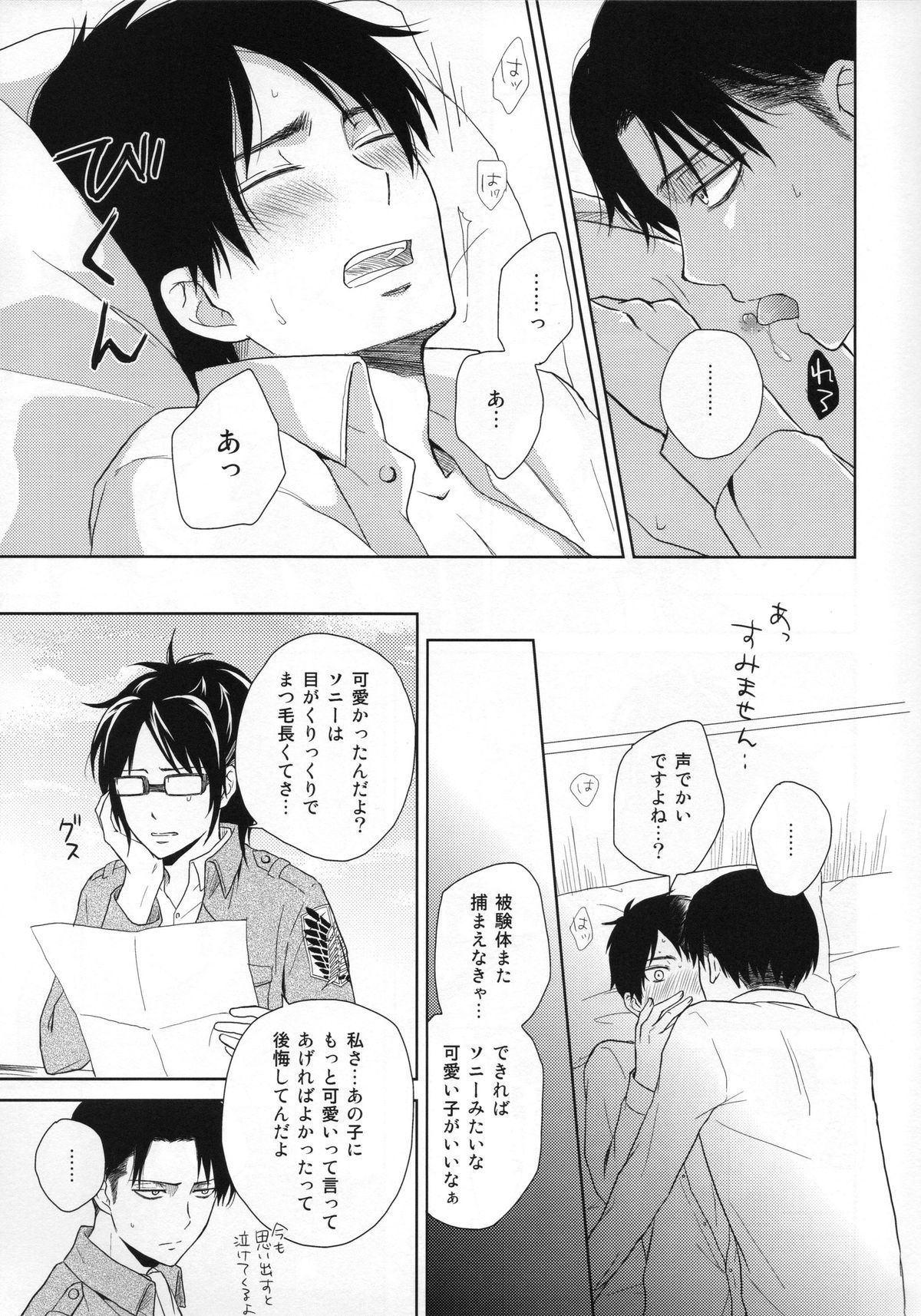 (壁外調査博) [NIA (サワ) ]眠る君に愛の言葉を( 進撃の巨人)