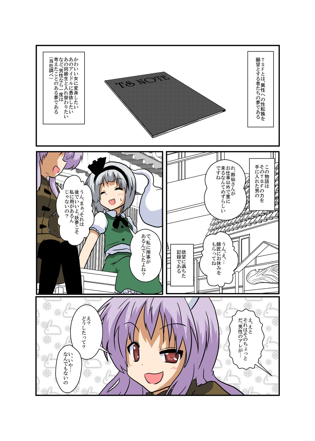 [あめしょー (三日月ネコ)] 東方ＴＳ物語～うどみょん編～ (東方Project)