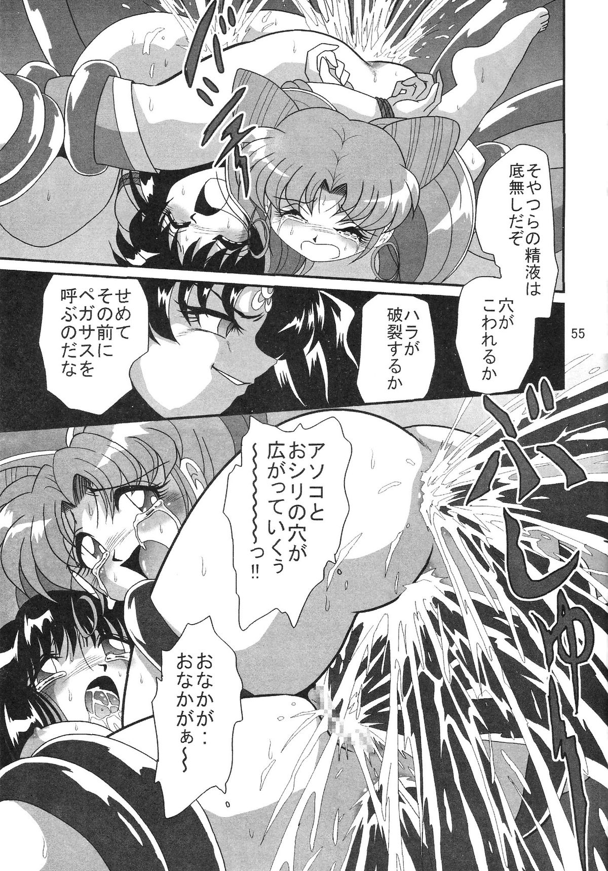 (C69) [サーティセイバーストリート・2D-シューティング (牧秀人, 佐原一光)] サイレント・サターン SS vol.8 (美少女戦士セーラームーン)