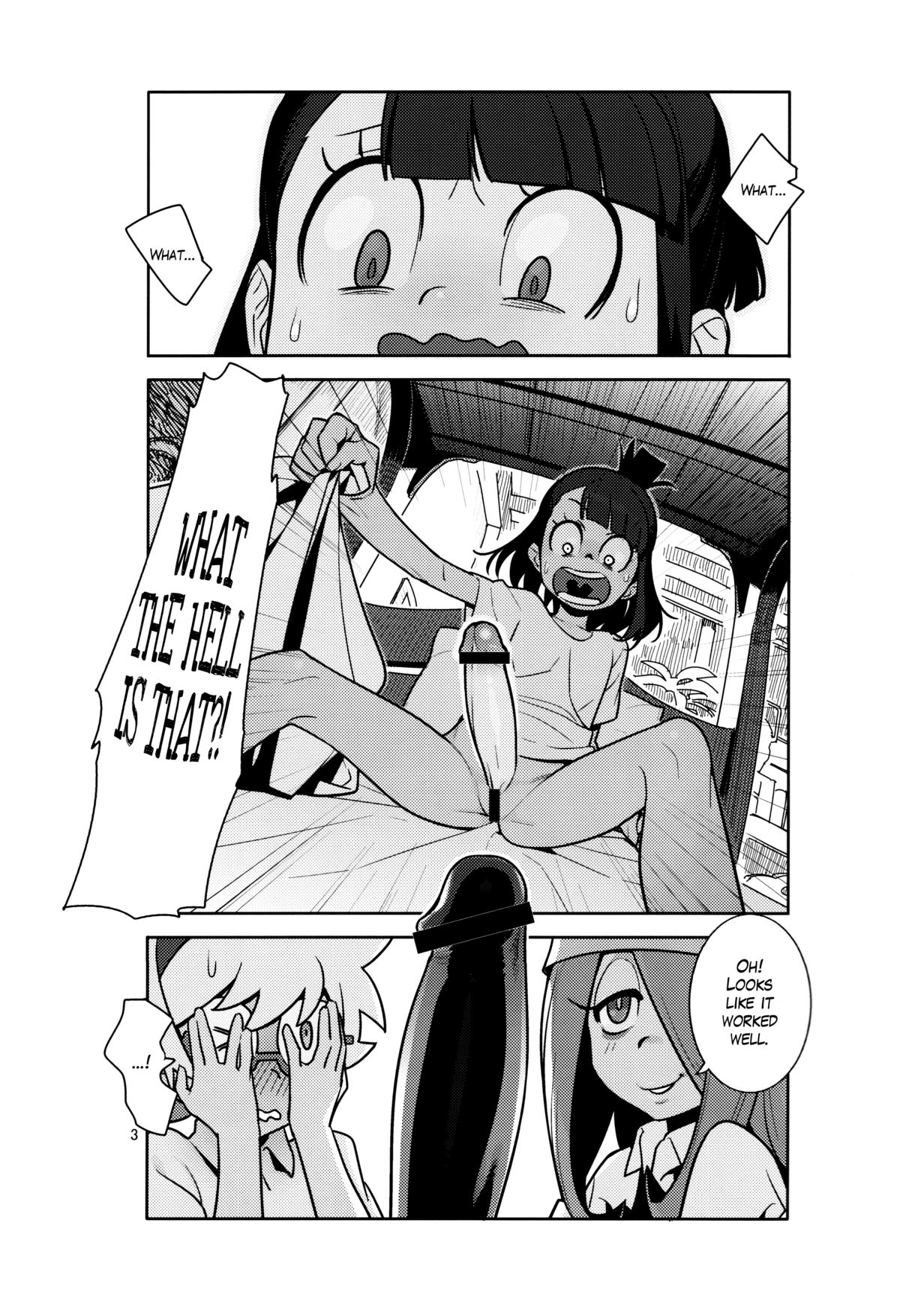 (C84) [はまなす茶屋 (はまなす)] B=Witch! (リトルウィッチアカデミア) [英訳]