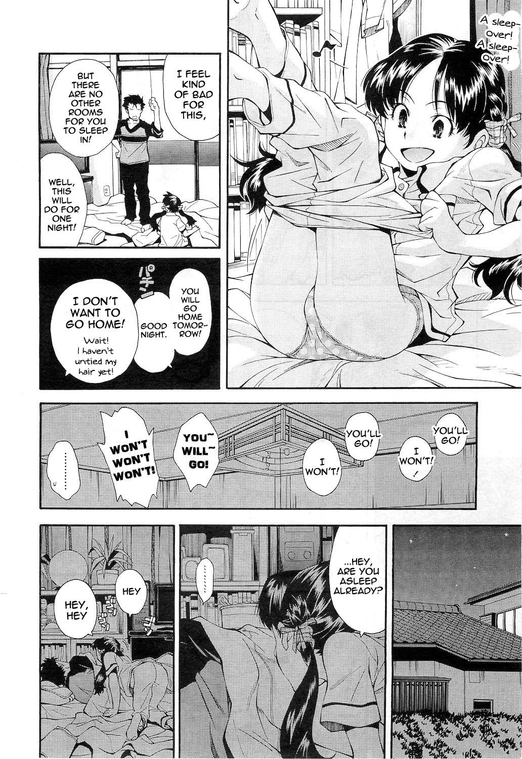 [嶺本八美] おっちゃんとあそぼ (COMIC LO 2010年12月号) [英訳]