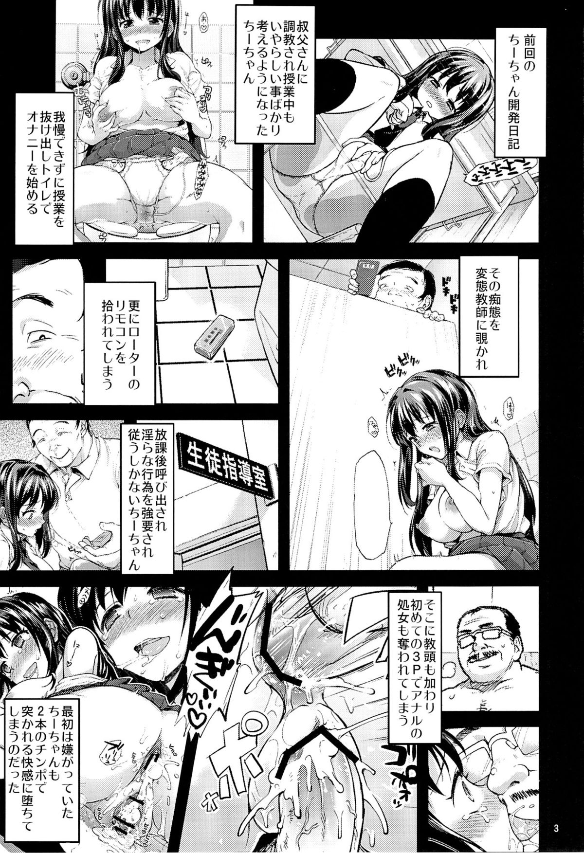 (C84) [夢茶会 (むちゃ)] ちーちゃん開発日記4