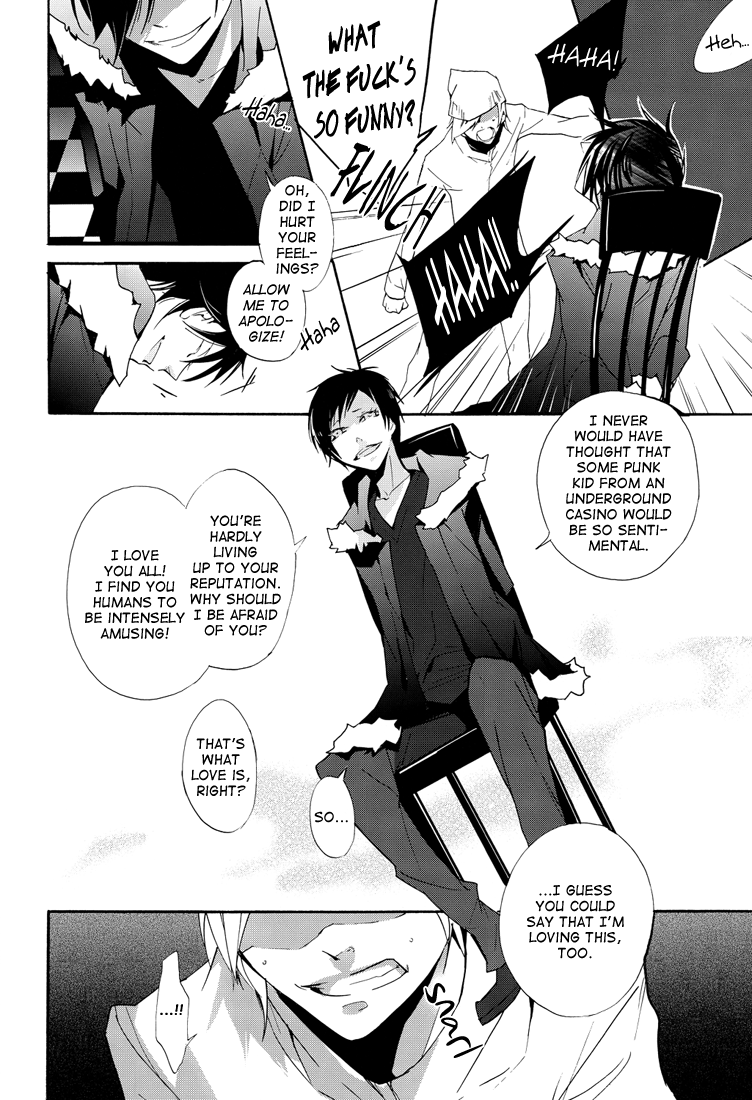 [アラビックヤマト (浅井西)] 臨也調教 (デュラララ!!) [英訳]