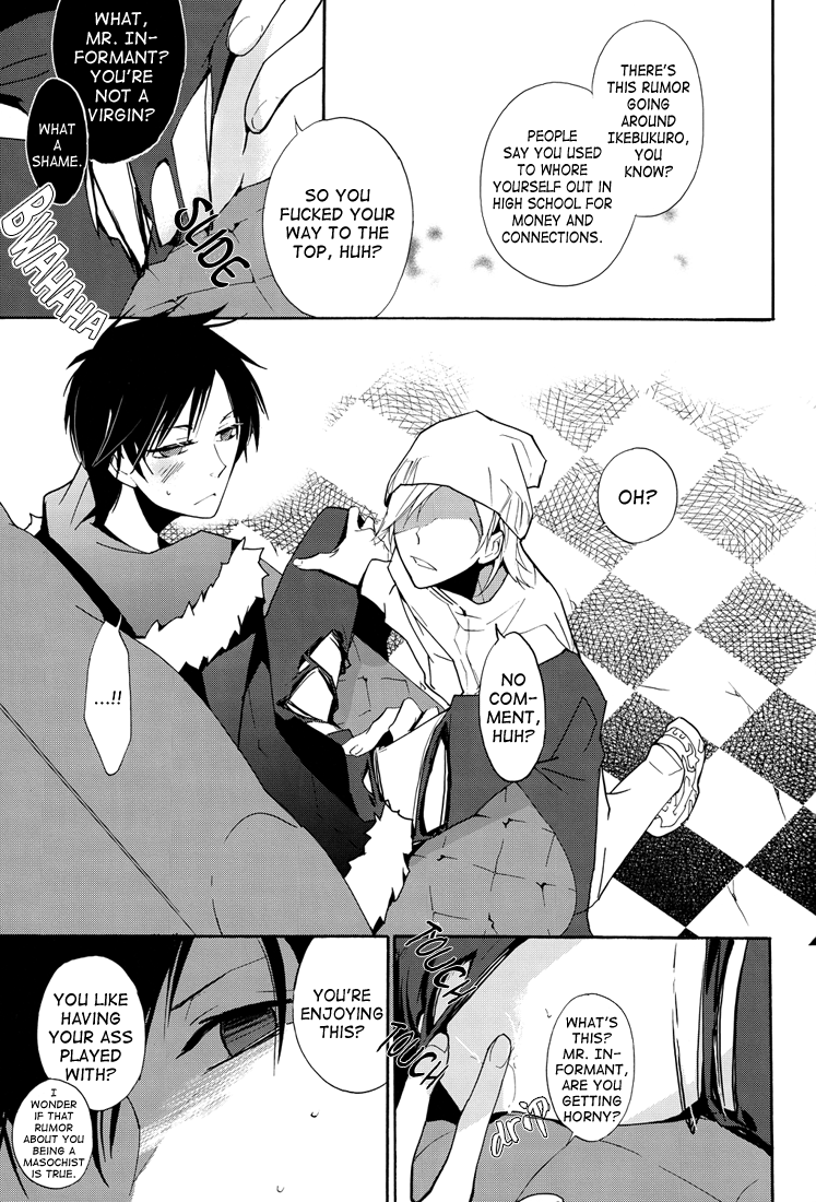 [アラビックヤマト (浅井西)] 臨也調教 (デュラララ!!) [英訳]