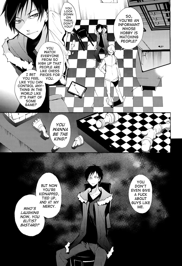 [アラビックヤマト (浅井西)] 臨也調教 (デュラララ!!) [英訳]