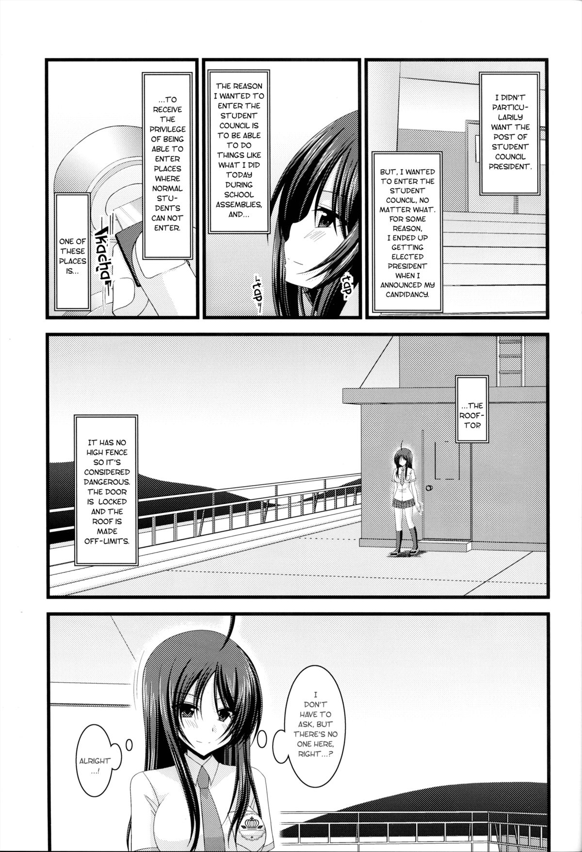 [valssu (茶琉)] 露出少女日記3冊目 [英訳]