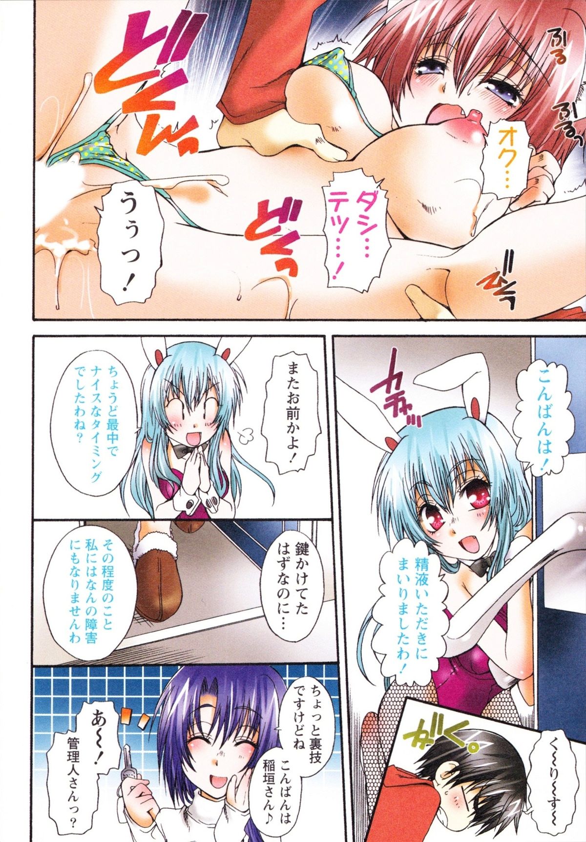 [黒崎仔虎] 仔ネコ愛育だいあり～ うさぎとたぬきの巻