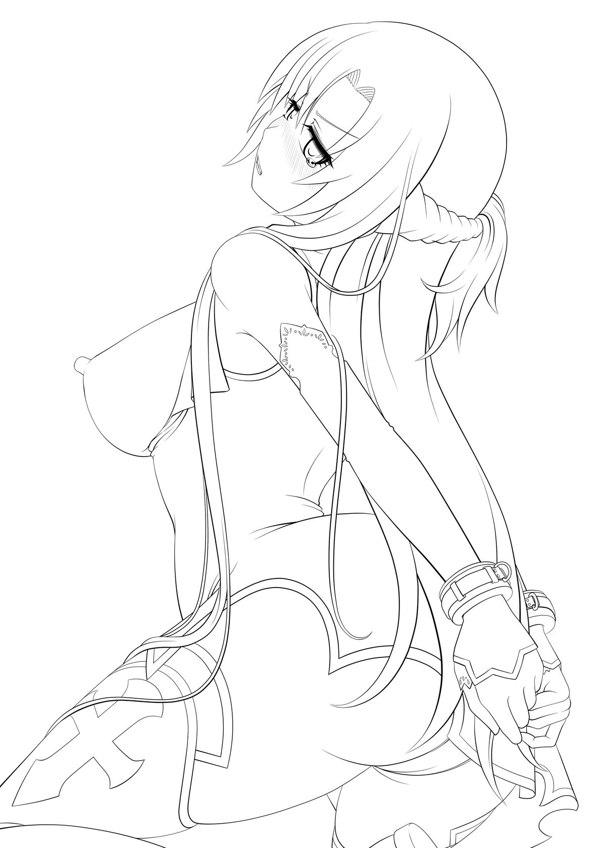 [きゃろっとワークス (灰雷兎)] 絶対に屈しません!! (ソードアート・オンライン) [DL版]