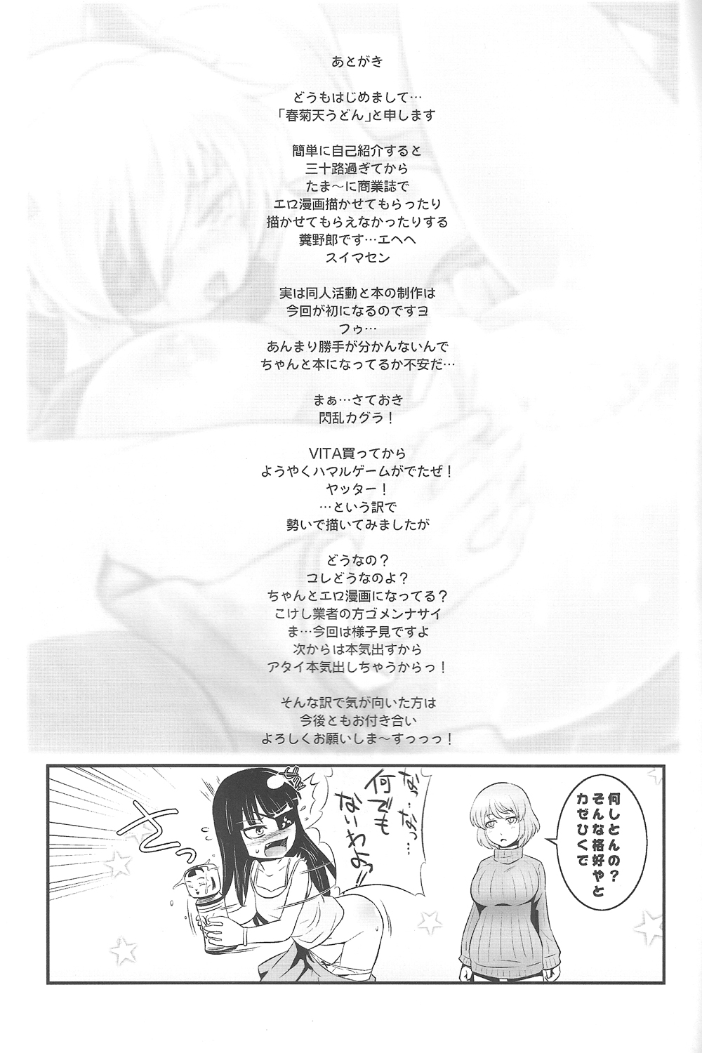 (COMIC1☆7) [ナンタラカンタラ (春菊天うどん)] アバレハッチャケ (閃乱カグラ)