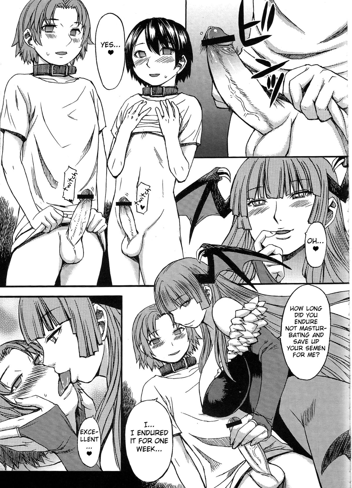 (C82) [爆乳フルネルソン (黒龍眼 )] 淫魔と少年 (ヴァンパイアセイヴァー) [英訳]