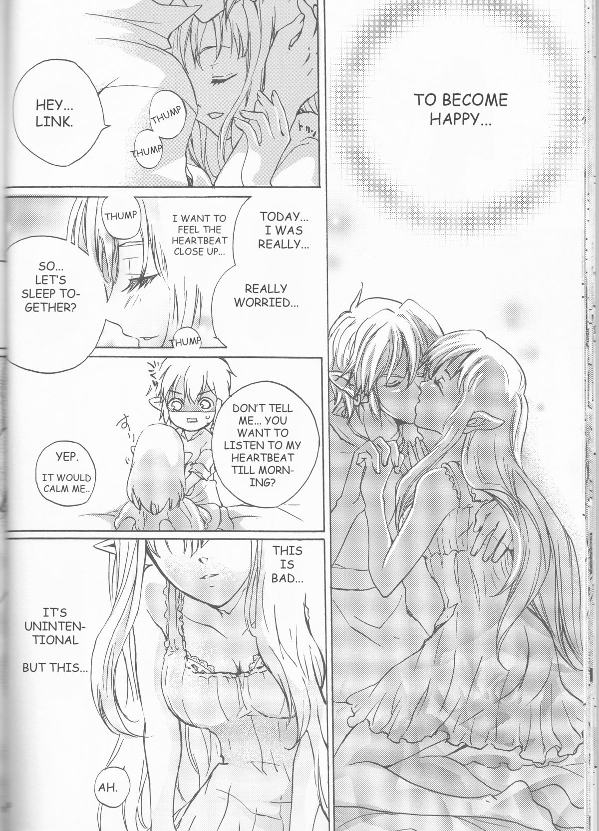 (HARUCC18) [うさぎパラダイス (美沙)] 初めての夏。 ~The First Summer~ (ゼルダの伝説 スカイウォードソード) [英訳]