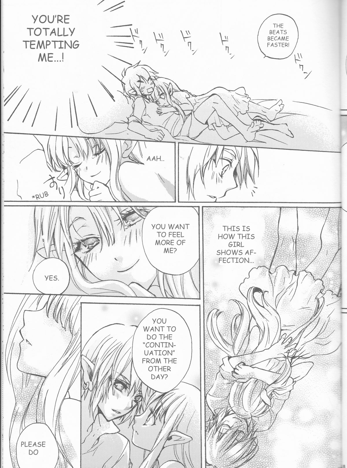 (HARUCC18) [うさぎパラダイス (美沙)] 初めての夏。 ~The First Summer~ (ゼルダの伝説 スカイウォードソード) [英訳]