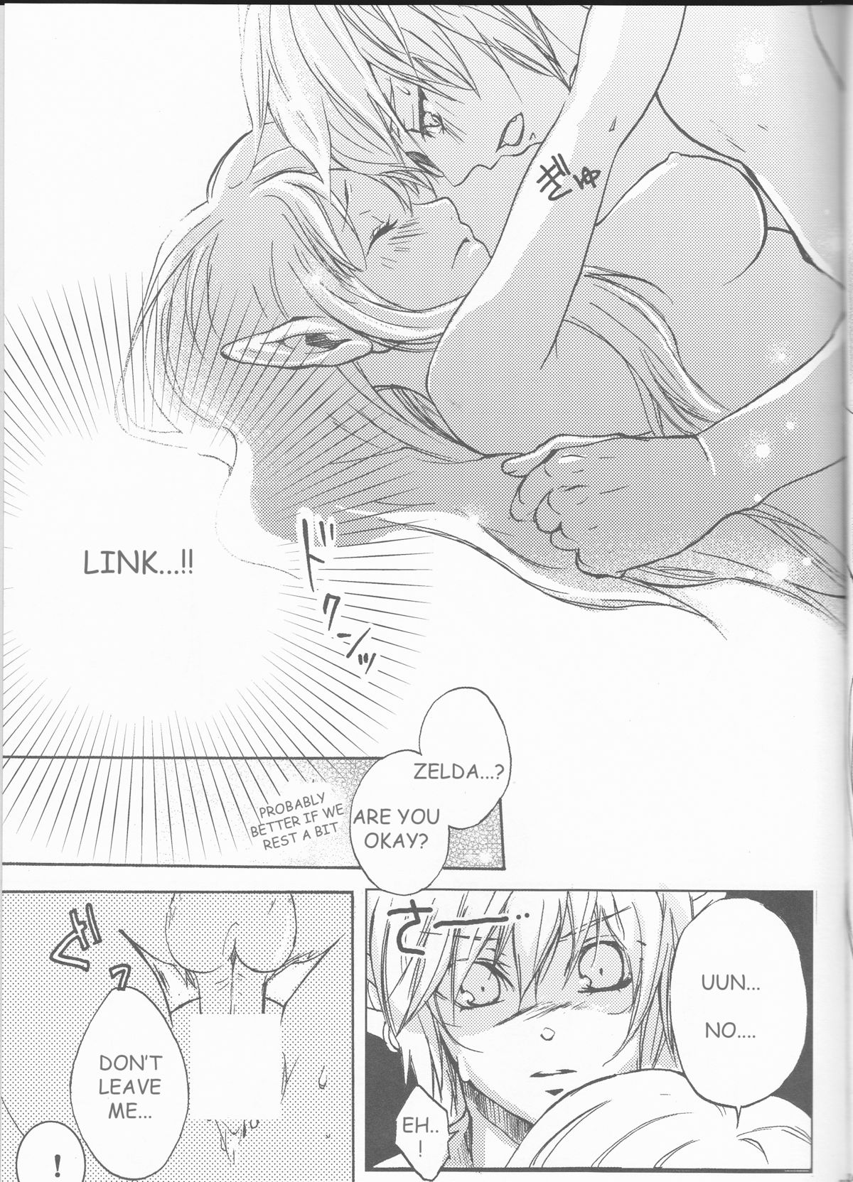 (HARUCC18) [うさぎパラダイス (美沙)] 初めての夏。 ~The First Summer~ (ゼルダの伝説 スカイウォードソード) [英訳]