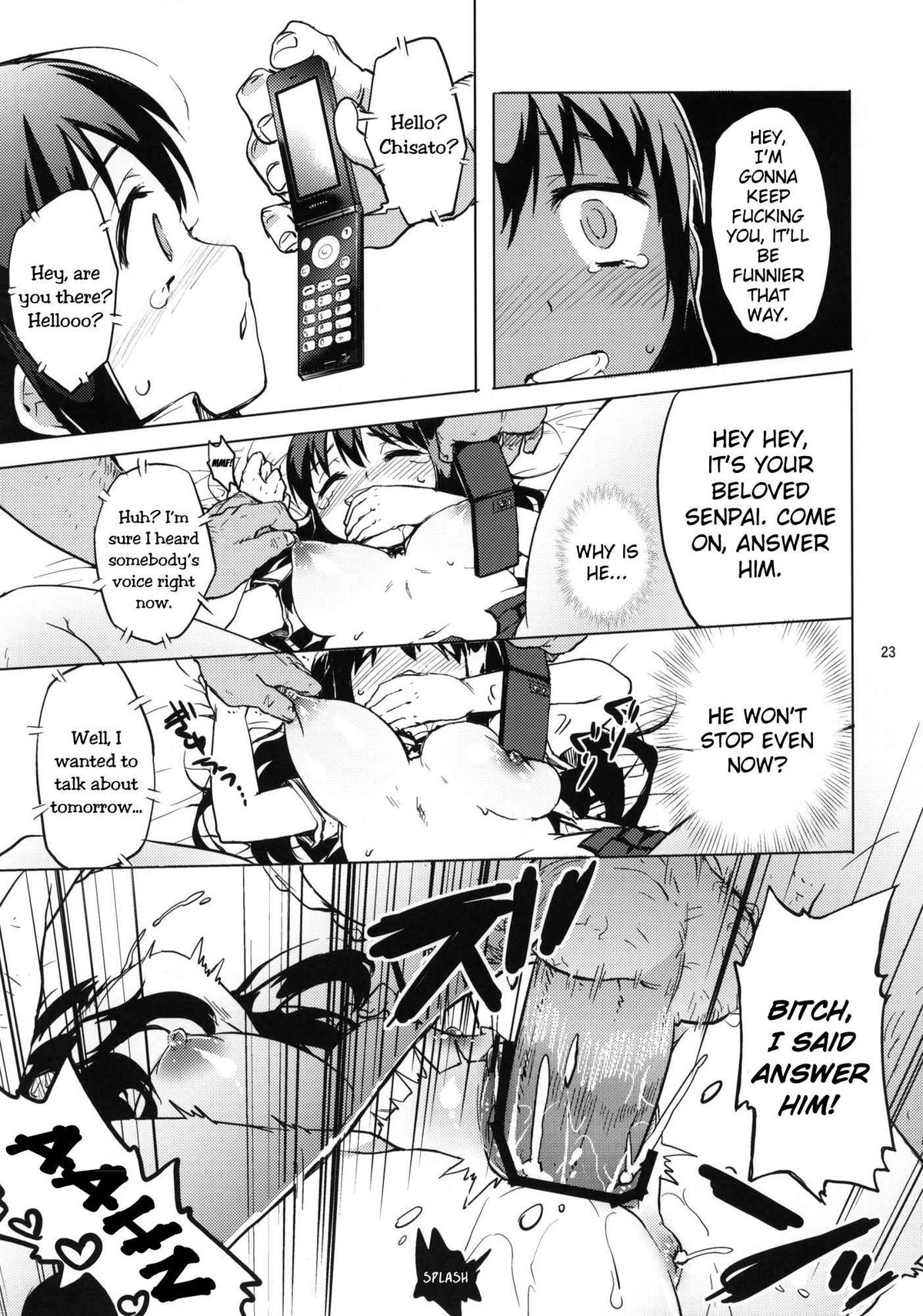 (コミティア97) [夢茶会 (むちゃ)] ちーちゃん開発日記1 [英訳]
