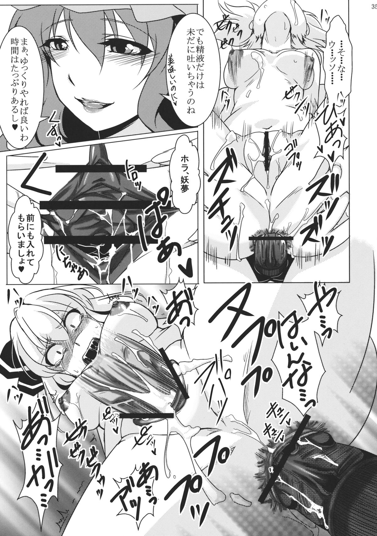 (C81) [御主人様の玩具箱 (hal)] 吐精輪廻―トセイリンネ― (東方Project)