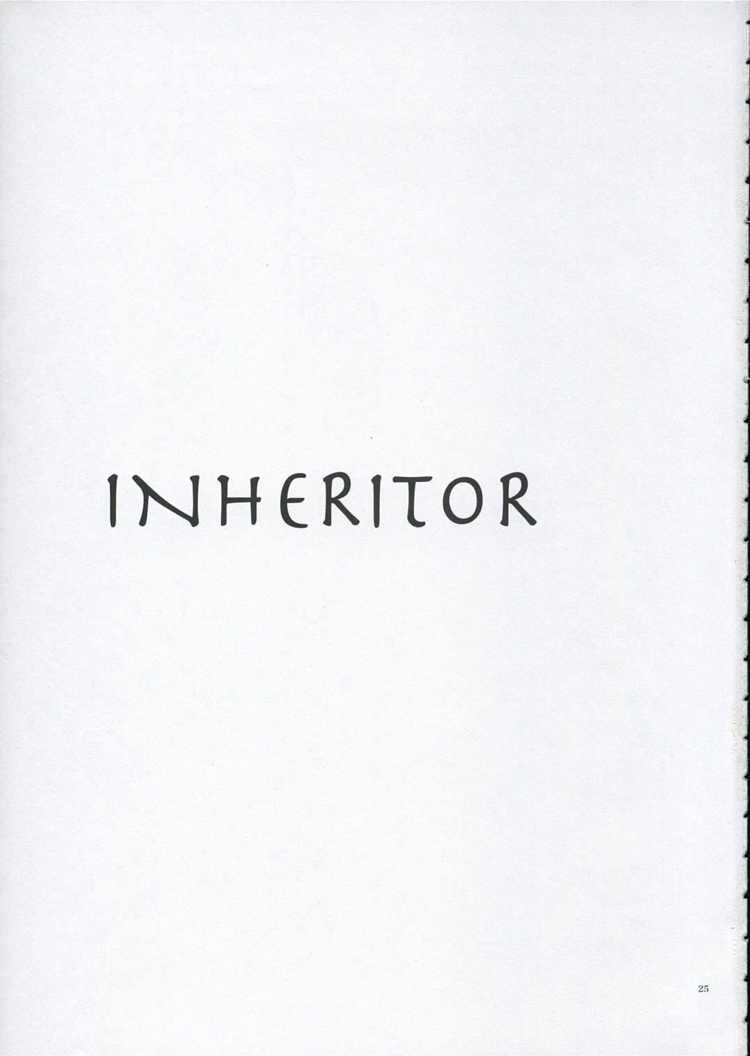 (サンクリ24) [BADON (喜田、木根)] Inheritor (Fate/stay night)