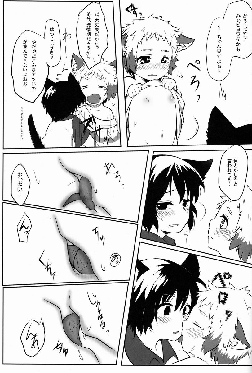 (ショタスクラッチ19) [イナカグラシ (アサザキ、うごうゴウ)] にゃんふぇす