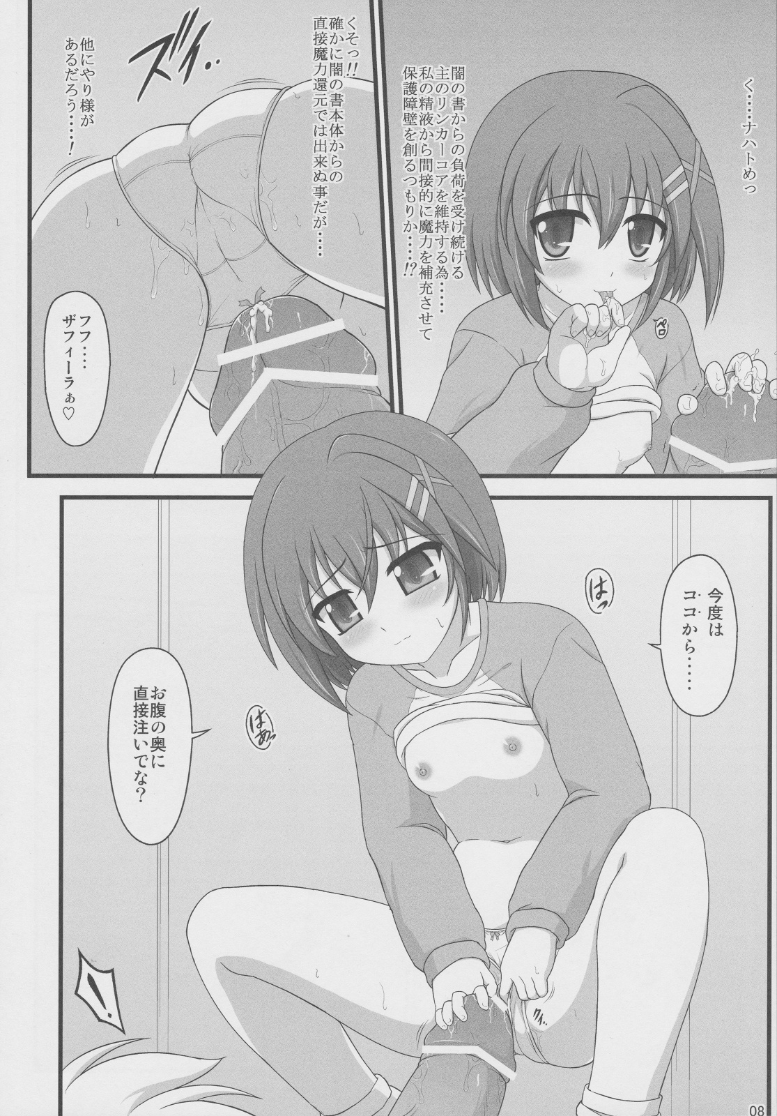 (C83) [朽木ノ洞 (エンマコオロギ)] 夜天ノ犬長夜 (魔法少女リリカルなのは)