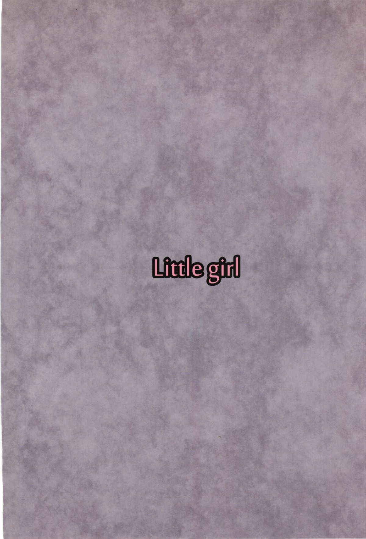 (C80) [Mieow (らする)] Little Girl 3 [英訳]