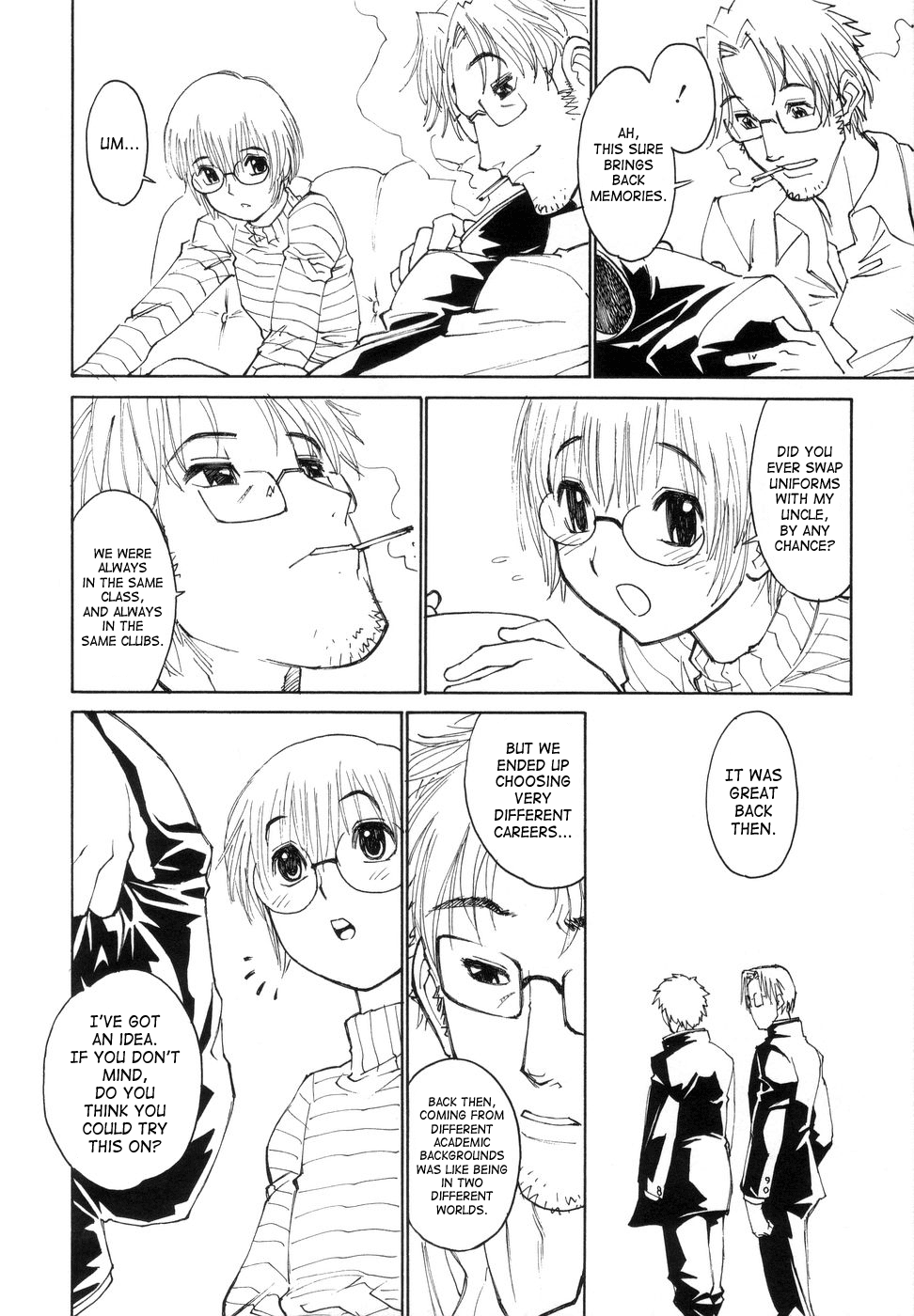 [秋緒たかみ] ぼっきーず [英訳]