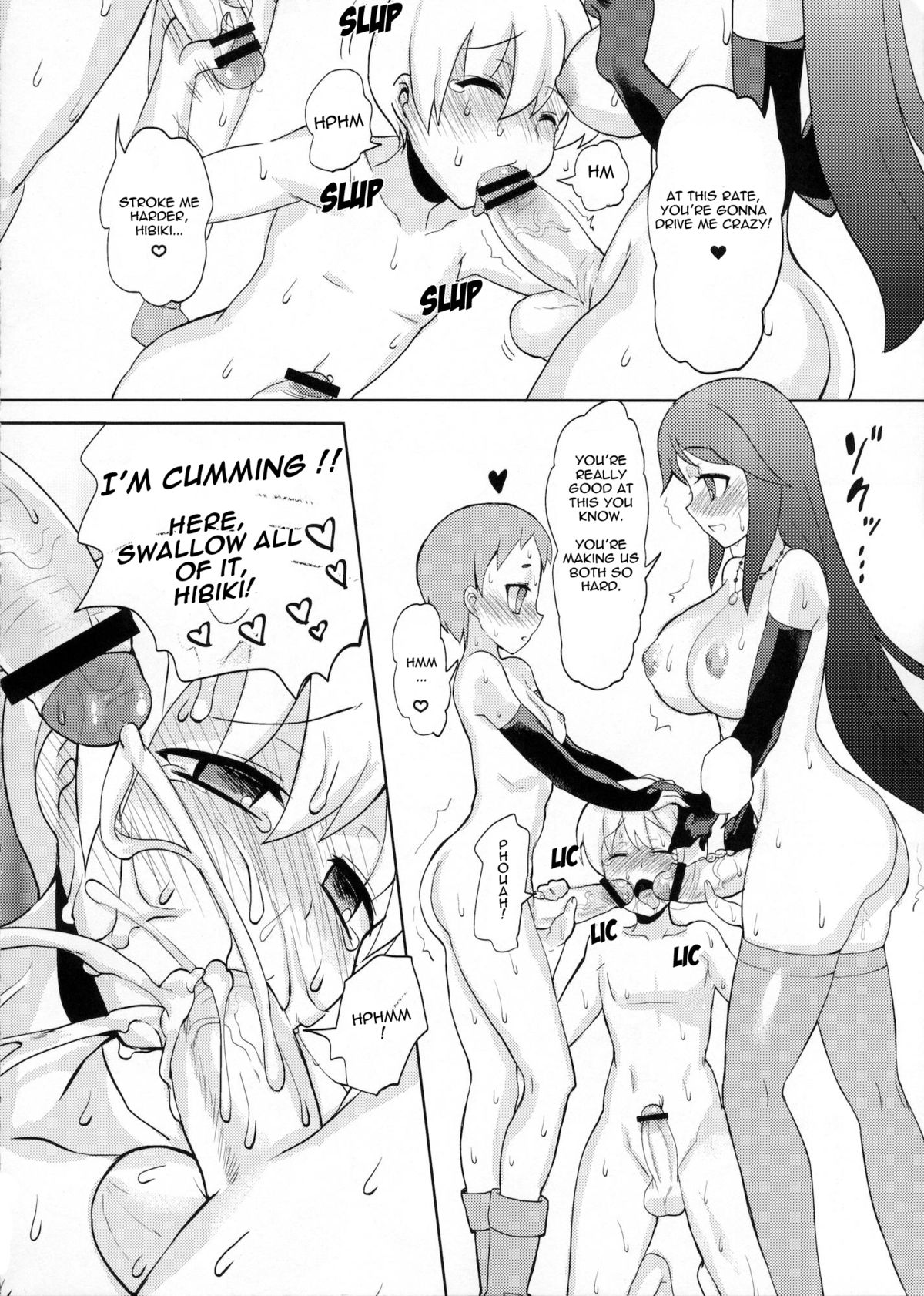 (C81) [おしるこ缶 (ぴりりねぎ)] シコッてドピュッて占って! [英訳]