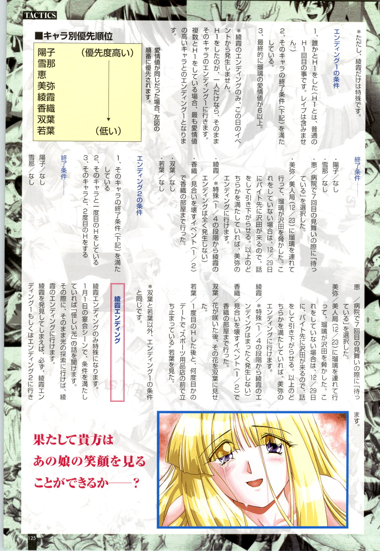 (一般画集)[アイル] 瑠璃色の雪～るりいろのゆき～ 設定原画集