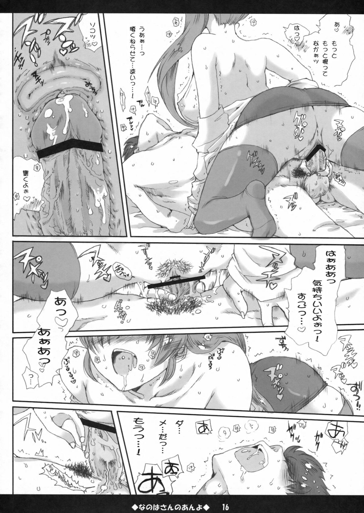 (C82) [爆撃モンキース (犬神尚雪)] なのはさんのあんよ (魔法少女リリカルなのは)