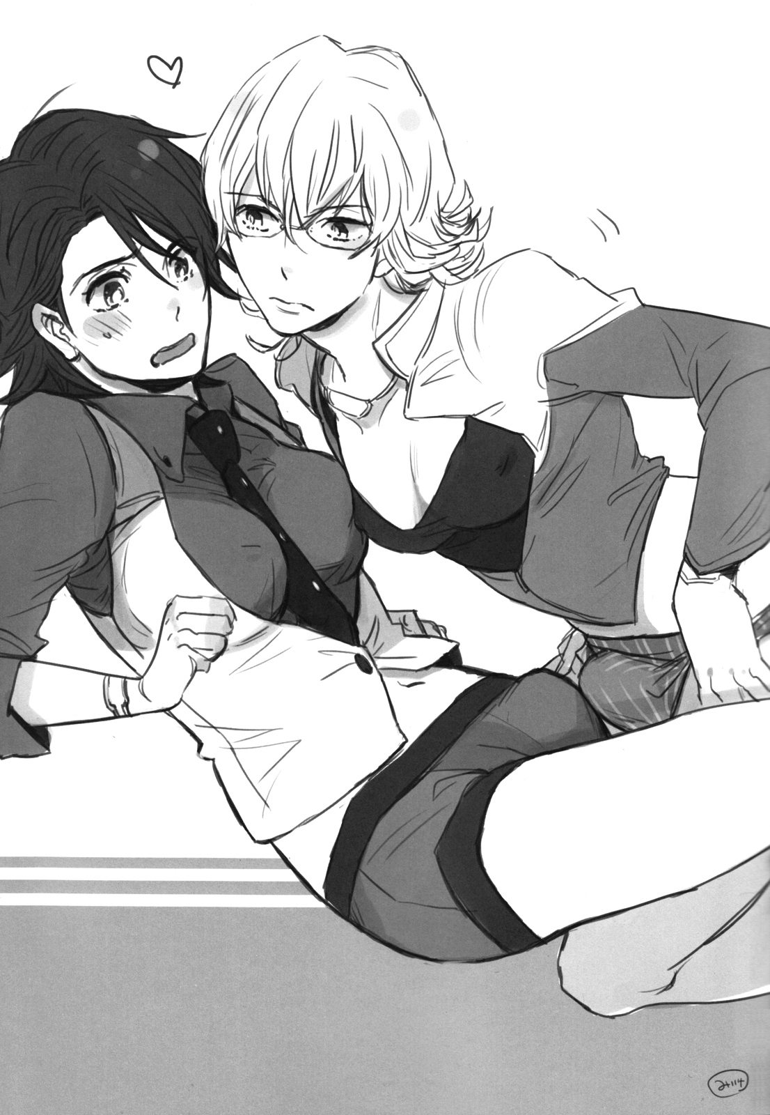 [シナモン, KANGAROO KICK (Macho, Takagi Takumi)] BUSTY & PENNY (TIGER & BUNNY) [英訳]