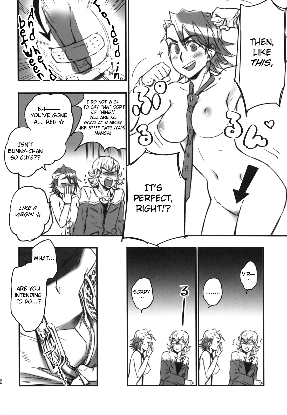 [シナモン, KANGAROO KICK (Macho, Takagi Takumi)] BUSTY & PENNY (TIGER & BUNNY) [英訳]