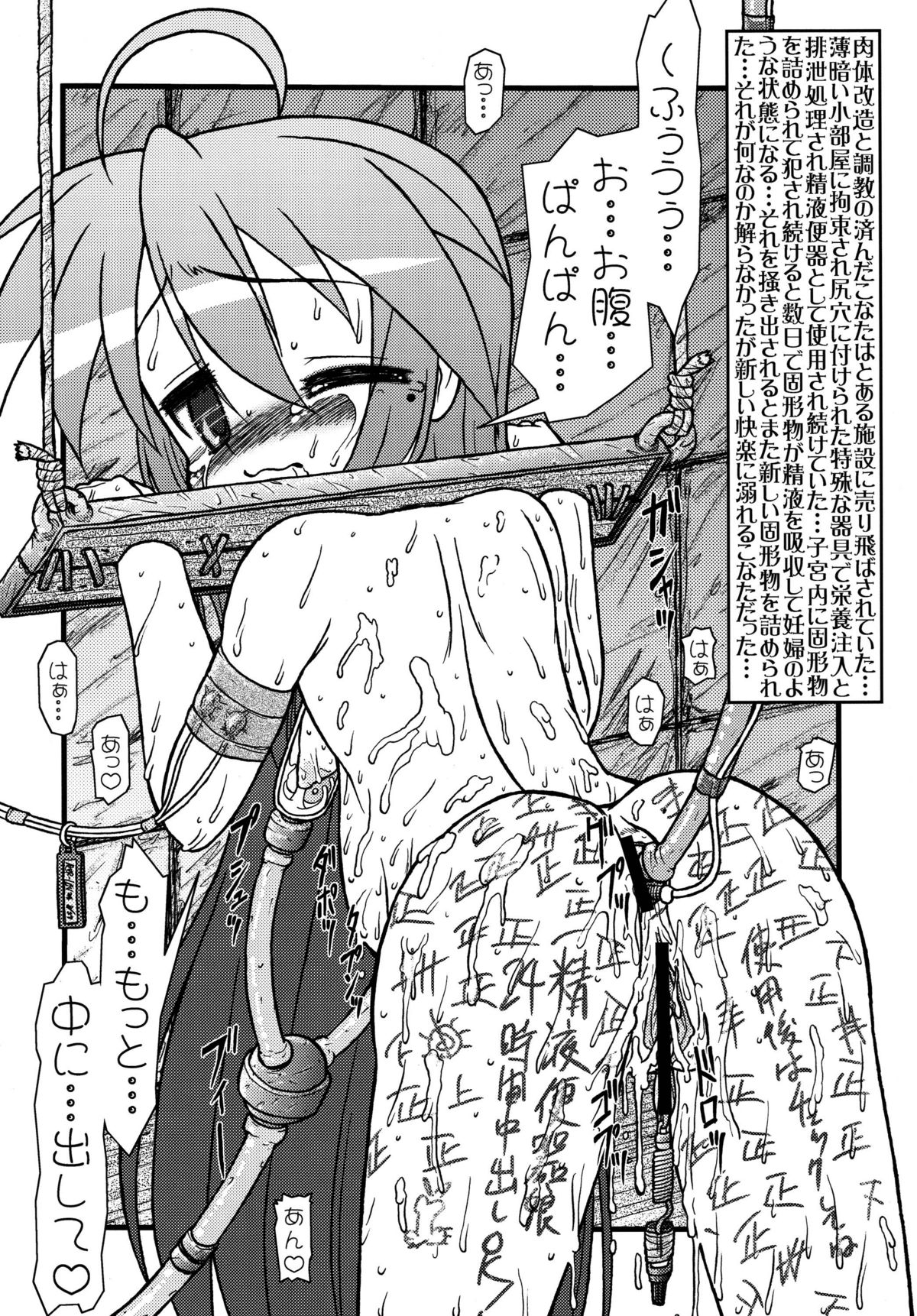 (C72) [サークルENERGY (新春夏秋冬)] らき☆ちく1 (らき☆すた)