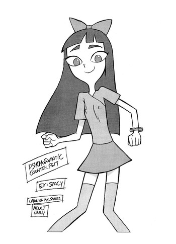 [Union Of The Snake (新田真子)] Psychosomatic Counterfeit Ex: Stacy (フィニアスとファーブ) [英訳] =Ero Manga Girls=