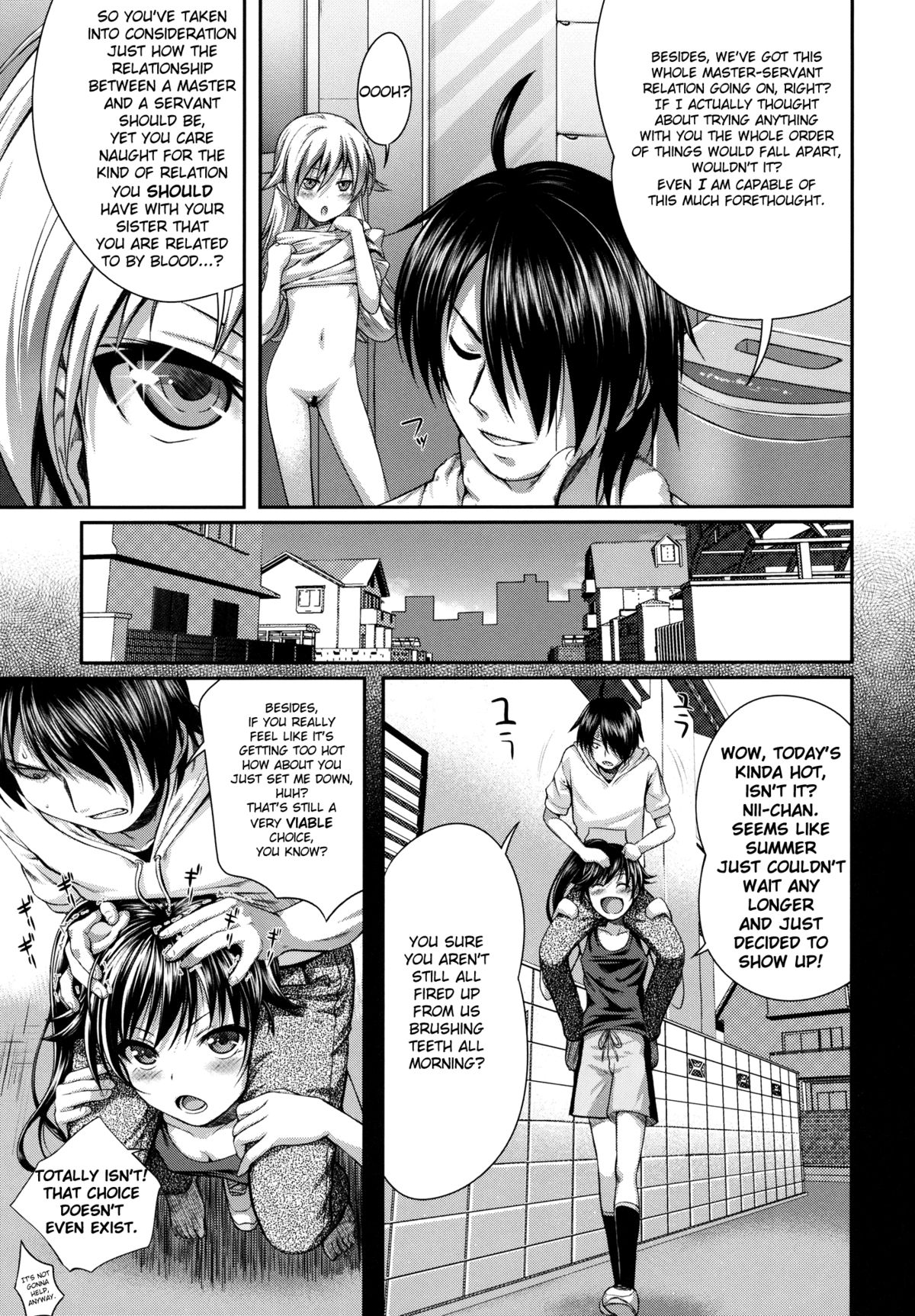(COMIC1☆6) [40010壱号 (40010試作型)] SAKKN 忍の阿良々木暦観察日記 (化物語) [英訳]