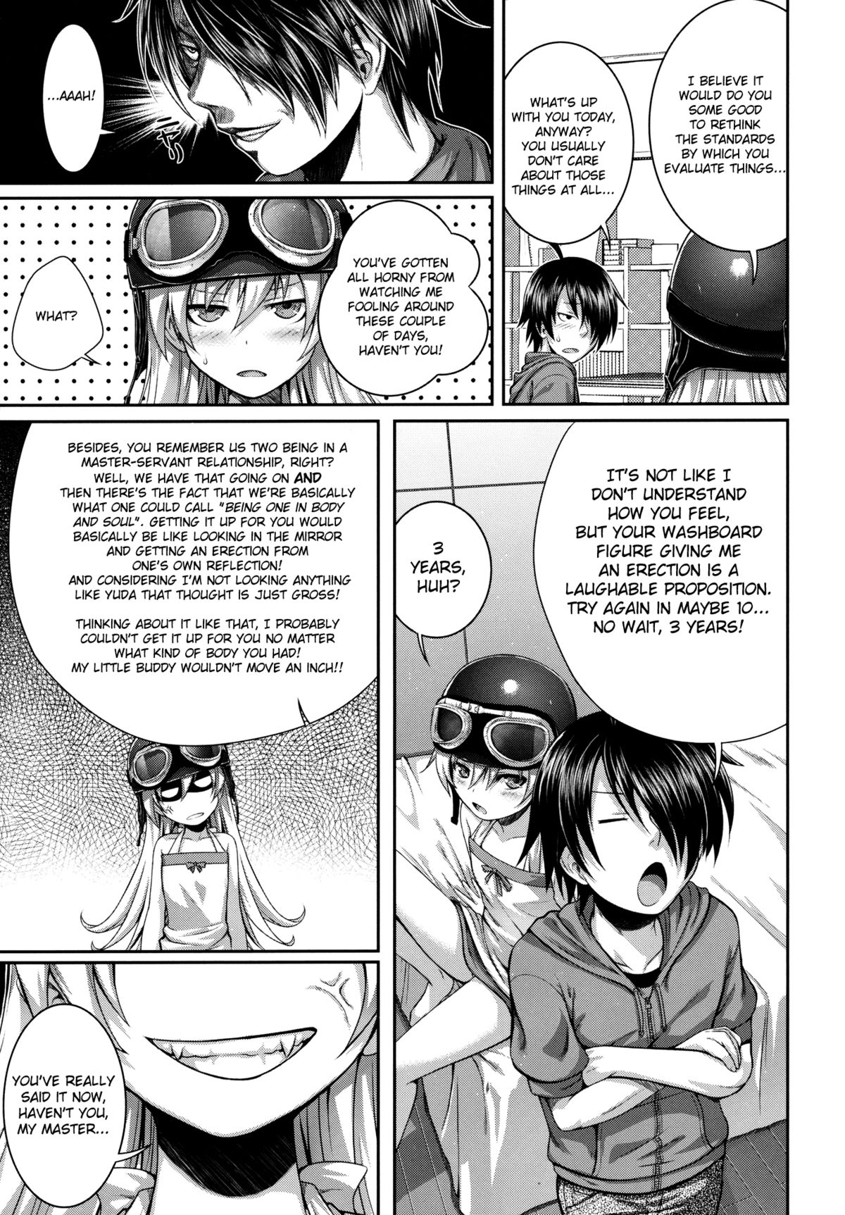 (COMIC1☆6) [40010壱号 (40010試作型)] SAKKN 忍の阿良々木暦観察日記 (化物語) [英訳]