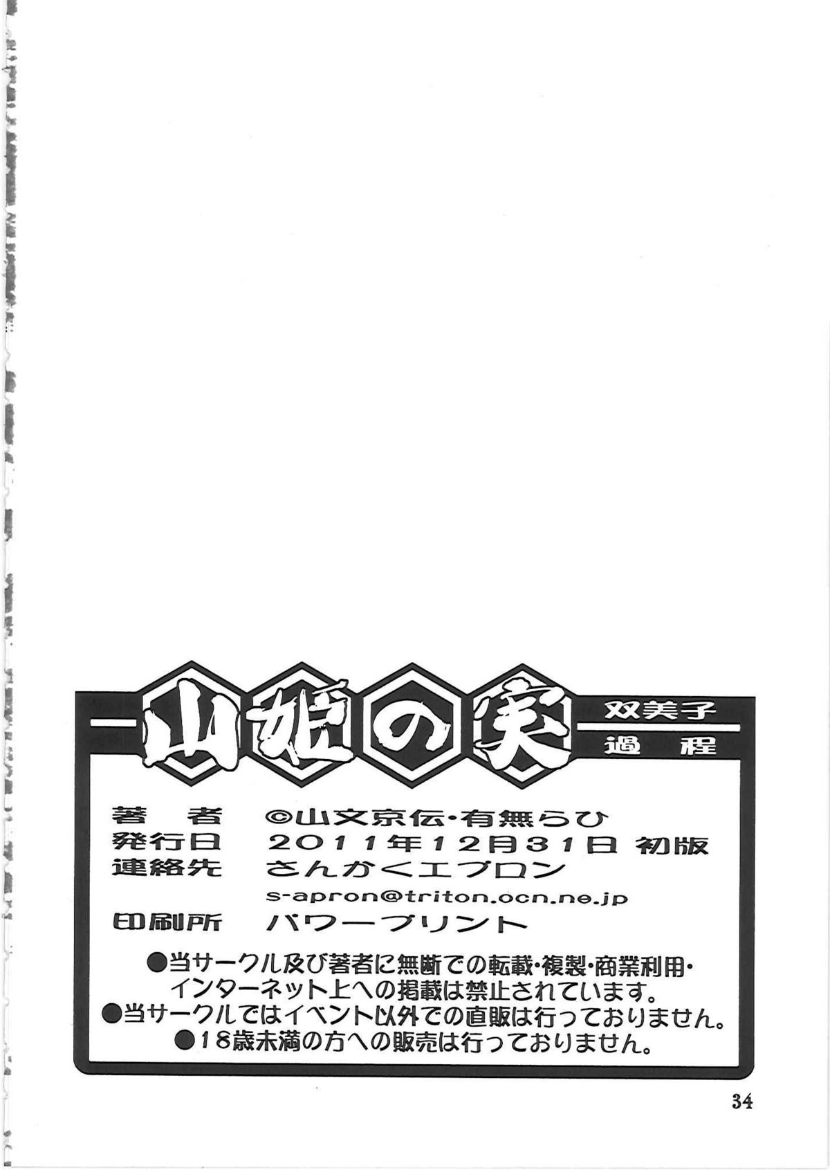 (C81) [さんかくエプロン (山文京伝, 有無らひ)] 山姫の実 双美子 過程