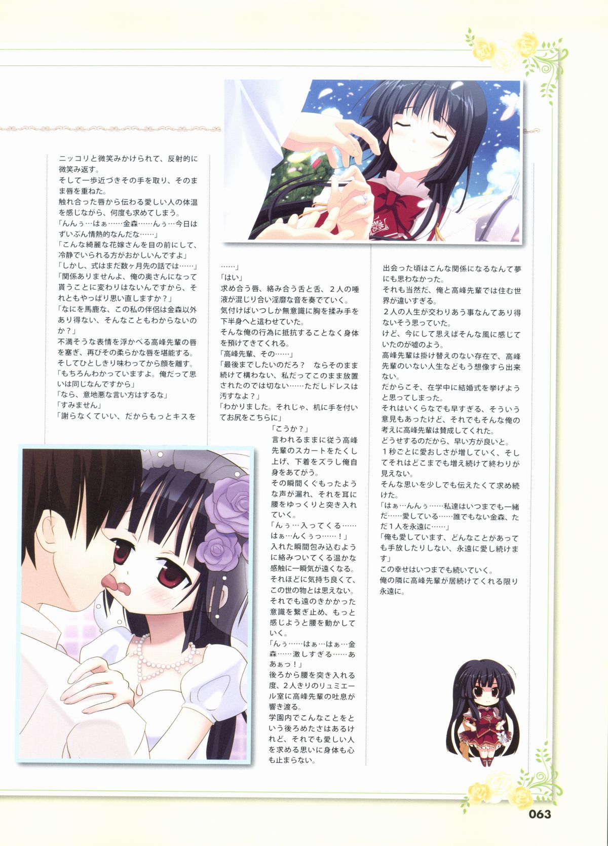 君を仰ぎ乙女は姫にビジュアルファンブック