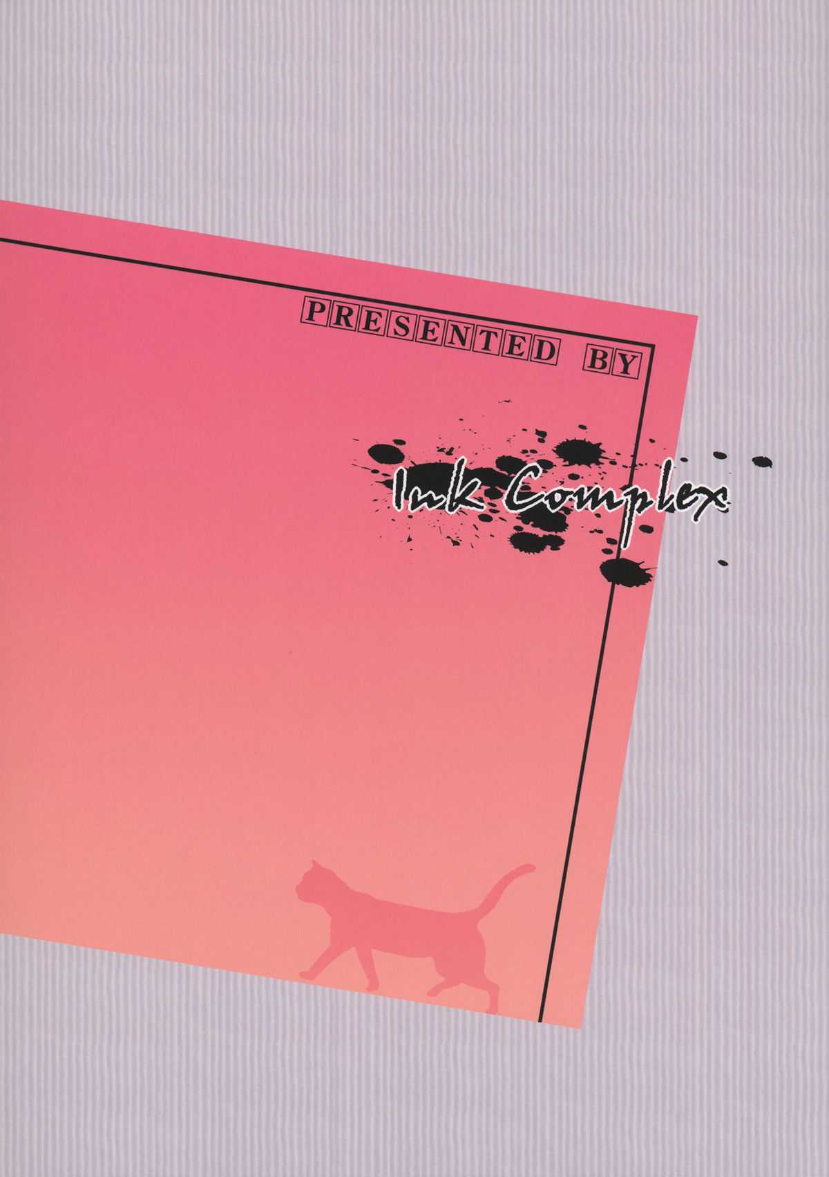 [Ink Complex (bottomline)] 褒物語 (化物語) [英訳]