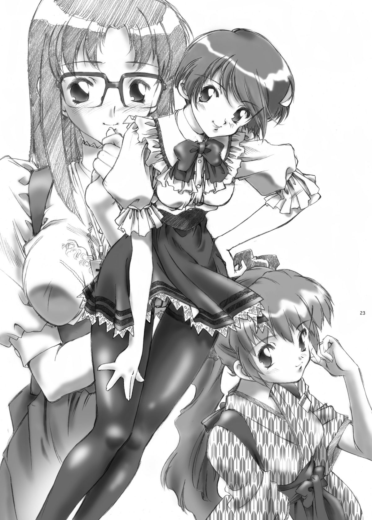 (C74) [加州大飯店 (なつのすいか)] SWEET ANGEL SELECTION 3DL [DL版]