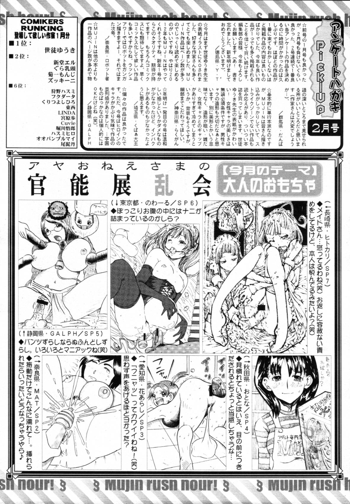 COMIC MUJIN 2012年3月号